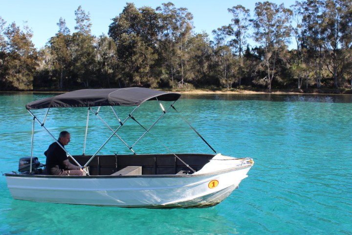 Runabout Boat Hire fishing and sight seeing - Forster NSW